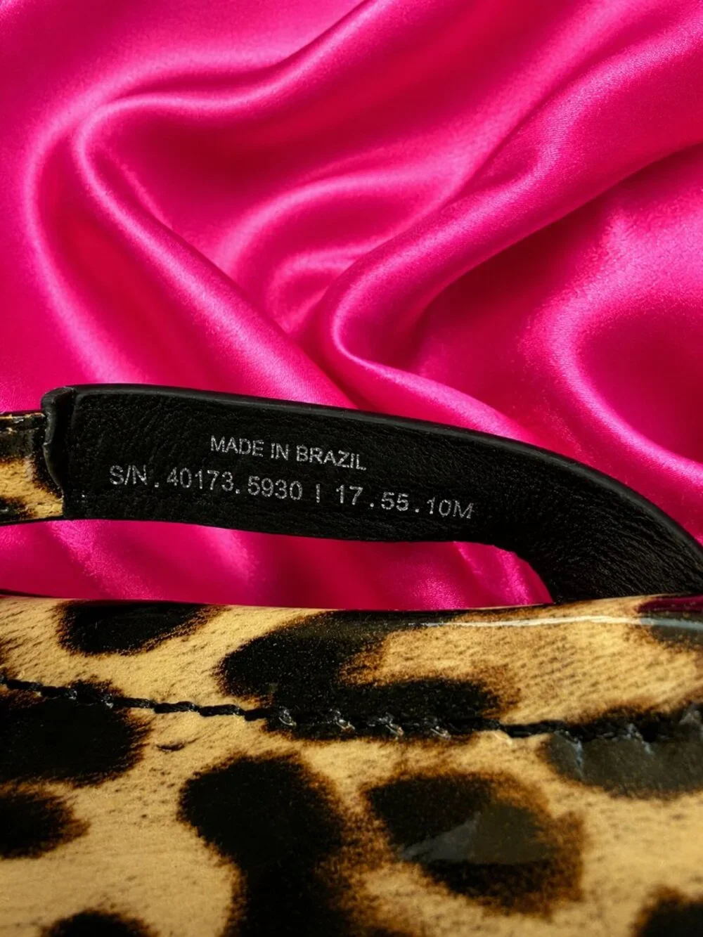 EUC Tory Burch Miller Leopard Sandals